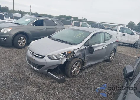 2015 Hyundai Elantra Se from USA, damaged, VIN 5NPDH4AE1FH580270